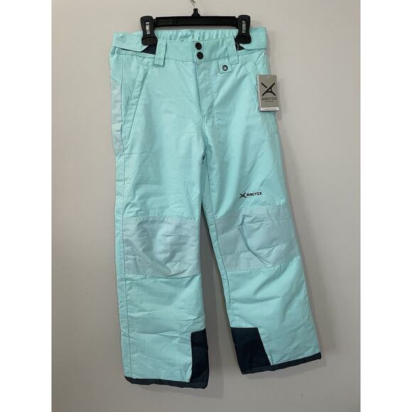 NEW Arctix Kids Snow Pants Size M 10/12 Insulated Winter Ski Island Azure - Picture 1 of 7